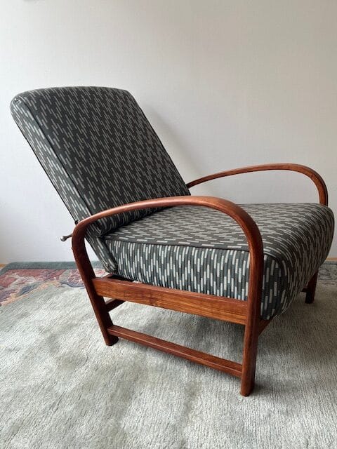Thonet PR15 Reclining Armchair, 1930s - main view